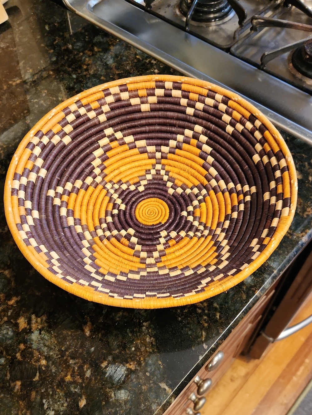 Handwoven African Basket